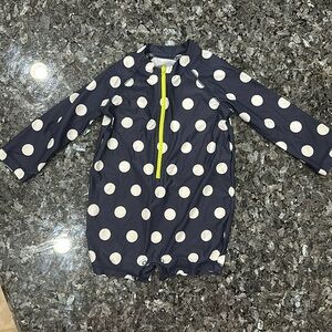 Polka dot swimsuit
